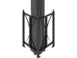 vidaXL Pavillon mit Seitenwänden & Doppeldach 3x4 m Anthrazit Modell 1* Clearance