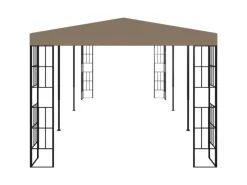 Gartenlauben|vidaXL Pavillon 6x3 m Taupe