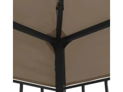 Gartenlauben|vidaXL Pavillon 6x3 m Taupe
