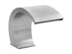 vidaXL Pool-Wasserfall mit LEDs Edelstahl 30x60x45 cm* Outlet