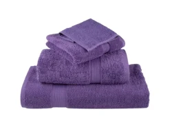 Campingzubehör|vidaXL Premium-Saunatücher 10 Stk Lila 80x200 600 g/m2 100% Baumwolle