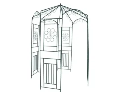 Gartenlauben|vidaXL Rosenpavillon 250 cm Dunkelgrün