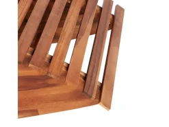 Sonnenliegen|vidaXL Schaukelstuhl Sonnenliege Akazienholz