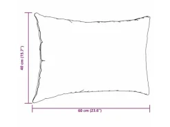 Sitzkissen|Gartenstuhlauflagen|vidaXL Sofakissen 2 Stück 60 x 40 cm Stoff 42013682