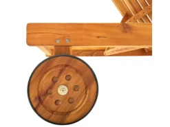 Sonnenliegen|vidaXL Sonnenliege Akazie Massivholz 199 x 59/63 x 30/62/76/85 cm