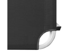 vidaXL Sonnenliege Aluminium und Textilene Schwarz* Online