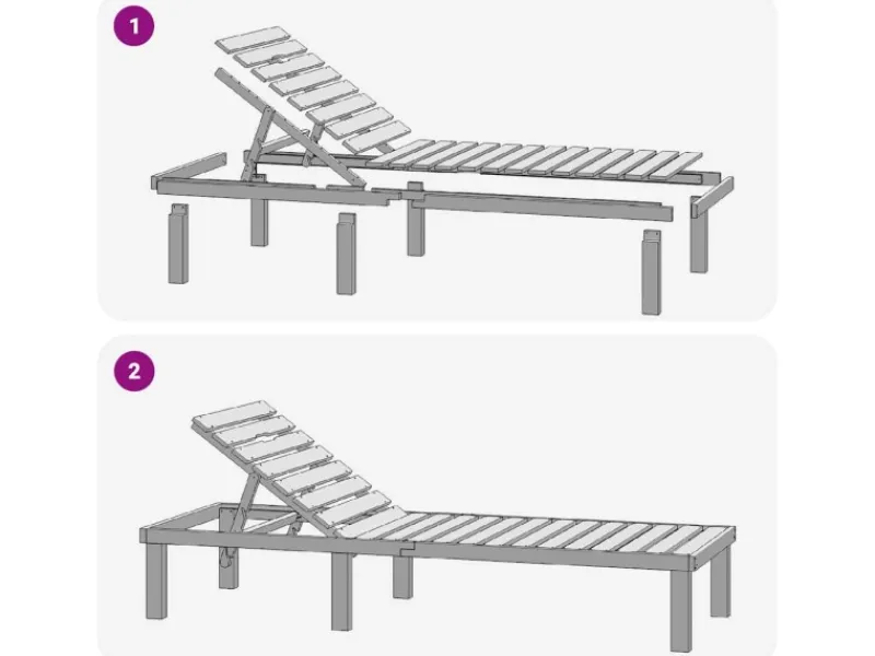 Sonnenliegen|vidaXL Sonnenliege Kiefernholz Imprägniert 49087