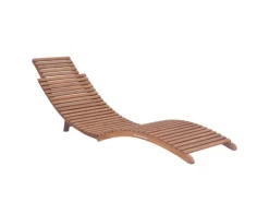 Sonnenliegen|vidaXL Sonnenliege Klappbar Massivholz Teak