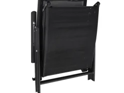 vidaXL Sonnenliege Klappbar Aluminium Schwarz 41741* Discount