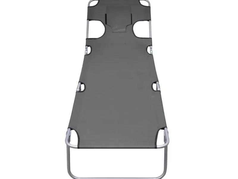 vidaXL Sonnenliege Klappbar Kopfkissen Verstellbare Rückenlehne 44295* Best