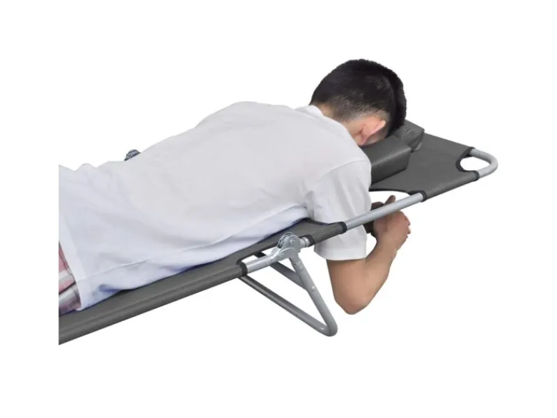 vidaXL Sonnenliege Klappbar Kopfkissen Verstellbare Rückenlehne 44295* Best