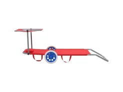 Strandkörbe|vidaXL Sonnenliege Klappbar mit Sonnenschutz und Rädern Stahl 44324