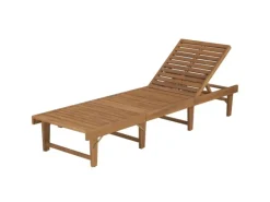 vidaXL Sonnenliege Klappbar Massivholz Akazie 44253* Discount