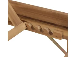 vidaXL Sonnenliege Klappbar Massivholz Akazie 44253* Discount