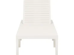 Sonnenliegen|vidaXL Sonnenliege Kunststoff Weiß