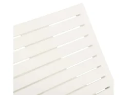 Sonnenliegen|vidaXL Sonnenliege Kunststoff Weiß