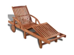 vidaXL Sonnenliege Massivholz Akazie 42592* Hot