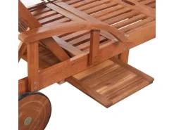 vidaXL Sonnenliege Massivholz Akazie 42592* Hot