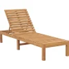 vidaXL Sonnenliege Massivholz Teak 316171*