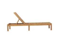 vidaXL Sonnenliege Massivholz Teak 316171*