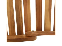 Sonnenliegen|vidaXL Sonnenliege mit Auflage Massivholz Akazie Dunkelgrau