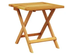 Sonnenliegen|vidaXL Sonnenliege mit Auflage und Tisch Massivholz Akazie 200 x 68 x 30-83 cm