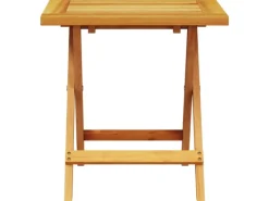 Sonnenliegen|vidaXL Sonnenliege mit Auflage und Tisch Massivholz Akazie 200 x 68 x 30-83 cm