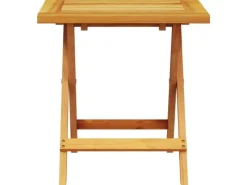 vidaXL Sonnenliege mit Auflage und Tisch Massivholz Akazie* Best