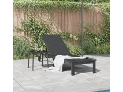 Sonnenliegen|vidaXL Sonnenliege mit Rädern Poly Rattan 42004129