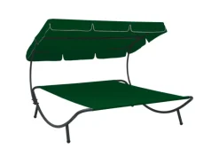 Sonnenliegen|vidaXL Sonnenliege mit Sonnendach 313526