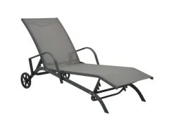 vidaXL Sonnenliege Stahl und Textilene* Sale