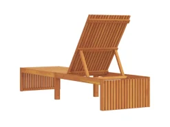 Sonnenliegen|Balkonmöbel|vidaXL Sonnenliege 200x55x30 cm aus Massivem Akazienholz 4108114