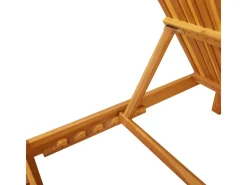 Sonnenliegen|Balkonmöbel|vidaXL Sonnenliege 200x55x30 cm aus Massivem Akazienholz 4108114
