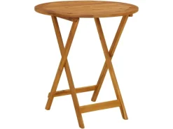 Balkonmöbel|vidaXL 3-tlg Bistro-Set Grau Poly Rattan und Massivholz Modell 1