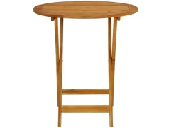 Balkonmöbel|vidaXL 3-tlg Bistro-Set Grau Poly Rattan und Massivholz Modell 1