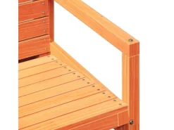 vidaXL 3-Tlg Garten-Lounge-Set Wachs Massivholz Kiefer 844646* Sale