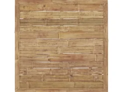 vidaXL 8-tlg Garten-Lounge-Set mit Dunkelgrauen Kissen Bambus Modell 3* Best