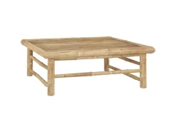 vidaXL 8-tlg Garten-Lounge-Set mit Dunkelgrauen Kissen Bambus Modell 3* Best