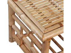 vidaXL 4-tlg Garten-Lounge-Set mit Auflagen Bambus*