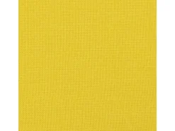 vidaXL 4-Tlg Sofagarnitur mit Fußhocker Hellgelb Stoff 2162855* Discount