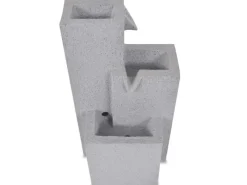 Brunnenpumpe|Gartenbrunnen|vidaXL Zimmerbrunnen mit LED-Licht Polyresin  22,5 x 18 x 40,6 cm