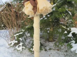 Schafwoll Wickelband 12 cm x 200 cm Wollweiss*Videx Garden Clearance