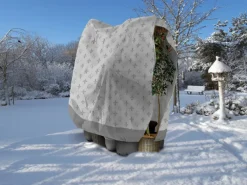 Videx Garden Gartenvliese|Weitere Gartenhelfer|Vlieshaube Lilie Mega XXL 200 cm x 300 cm Grau