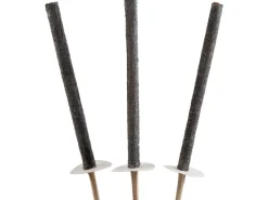 Wachstuchfackel Schwarz 3er-Set* Outlet