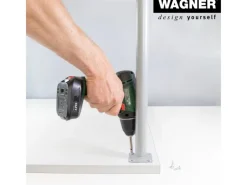 Möbelbein Telescope Ø 3 cm Justierbar 60 cm - 90 cm*Wagner Discount