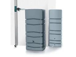 Regentonne Aqua Tower 350 l Grau*Waterform Online