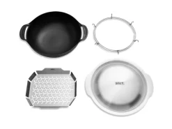 Crafted Wok 5,7 l Schwarz*Weber Sale