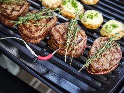 Elektrogrill Pulse 2000 mit Rollwagen 49 cm x 39 cm 2.200 W Schwarz*Weber