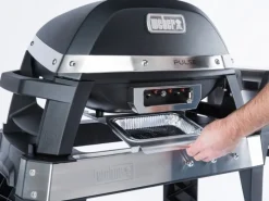 Elektrogrill Pulse 2000 mit Rollwagen 49 cm x 39 cm 2.200 W Schwarz*Weber