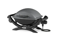 Weber Tischgrills|Elektrogrills|Elektro-Tischgrill Q 1400 Dark Grey mit 2.200 W